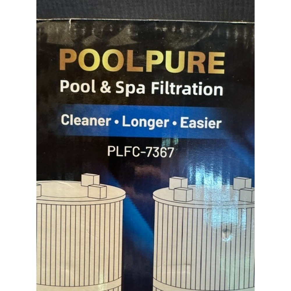 POOLPURE C-7367 Spa Filter Replaces PD075-2000 Dimension One 1561-00 2 Pack - Picture 6 of 9